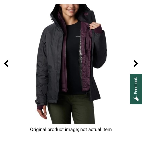 Columbia waterproof Alpine Alliance III Interchangeable 3-in1 Winter Snow Jacket - Picture 12 of 14